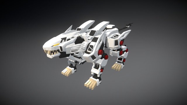 Liger Zero - Run Cycle 3D Model