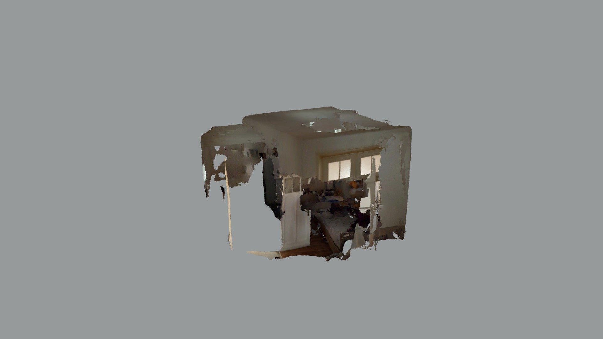 Scan chambre sans lumière