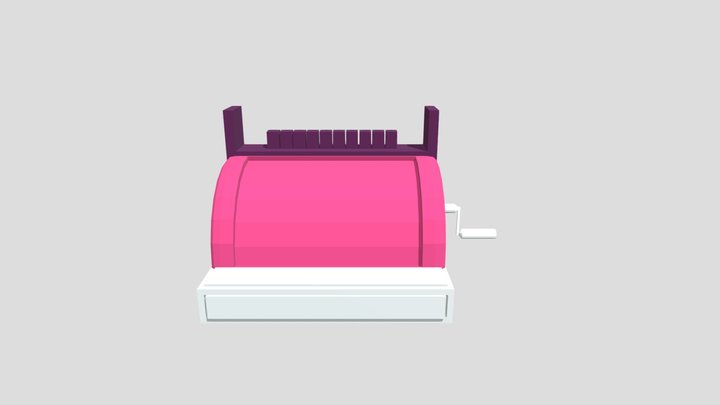 CashRegister 3D Model