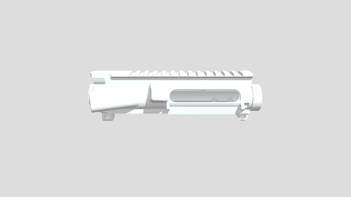 Ruger AR 556 Upper Receiver 3D Model