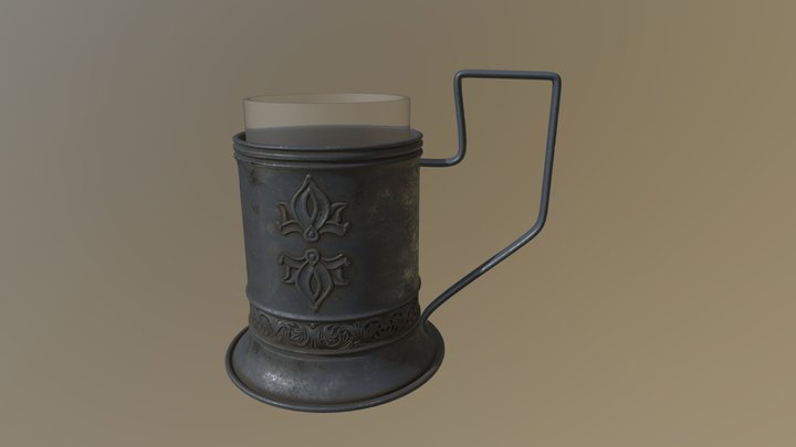 Coaster for cup 3D Model