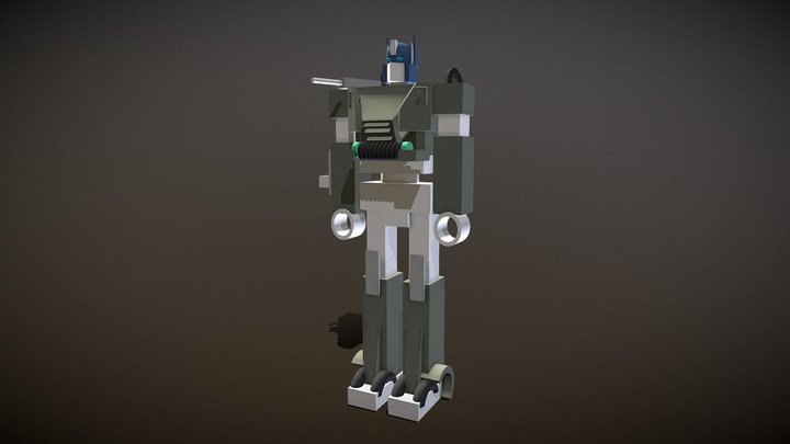 Ww2 Optimus Prime Mk3 3D Model