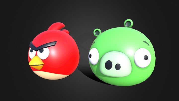 Mobile - Angry Birds Go - Bubbles - Download Free 3D model by eyork4633  (@eyork4633) [2eb1d8a]