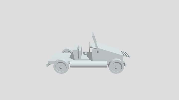 Carro Brabo 3D Model