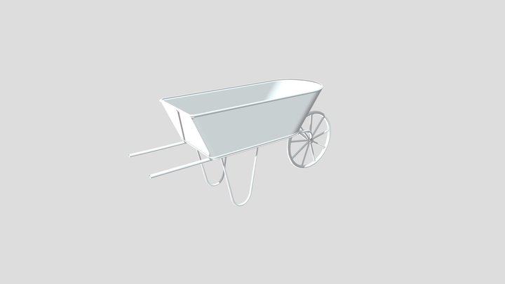 wheelbarrow_steel_10112021 3D Model