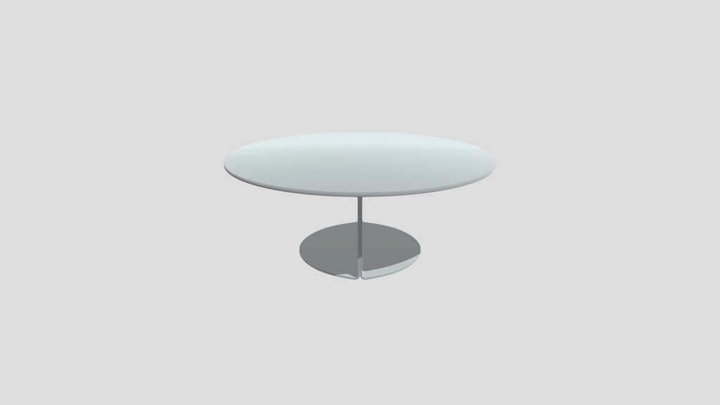 I Beam Circular Coffee Table