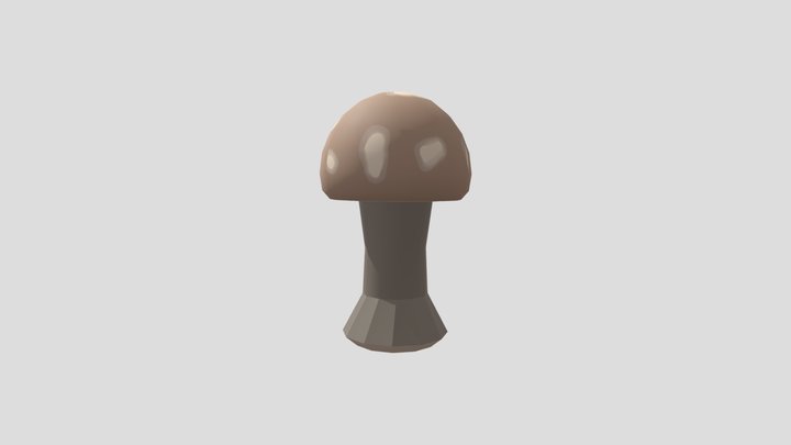 Mushroom (Luke Fruncillo) 3D Model