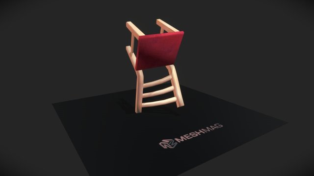 Szék Animáció 3D Model