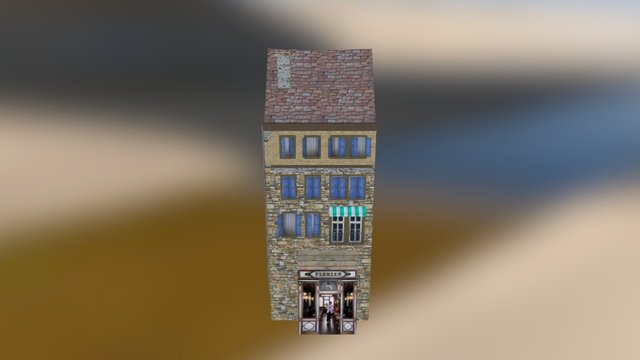House Restaurant 3D Model