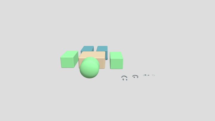 Zombie Figure 3D Model