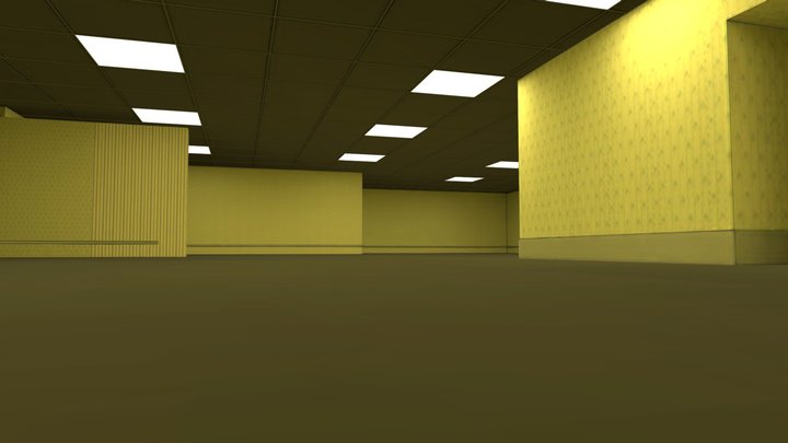 Original_ Backrooms 3D Model