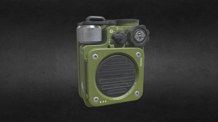 3D Muzen Speaker Wild Mini 3D Model