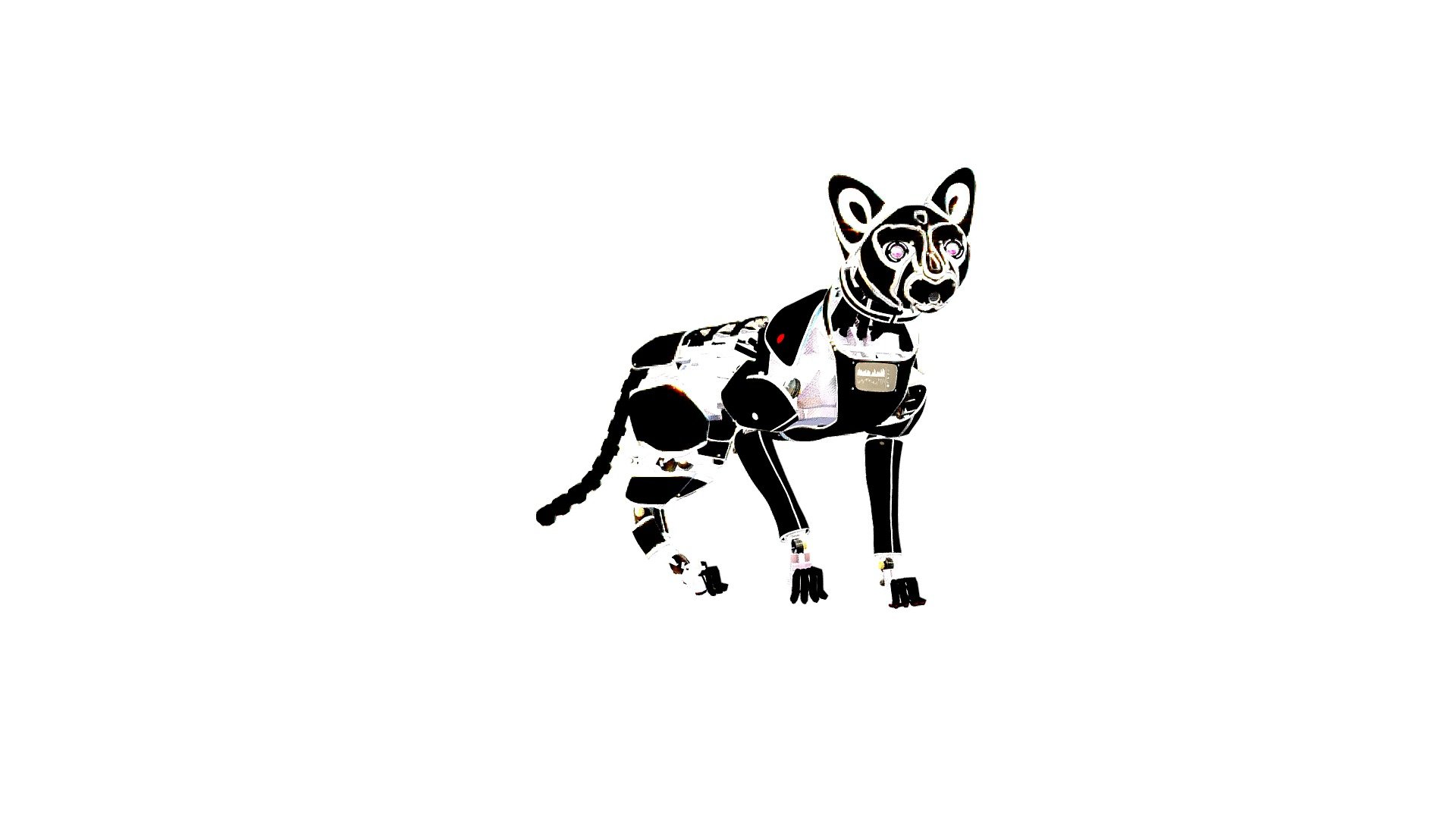 Robot kitty cat (adorable)!