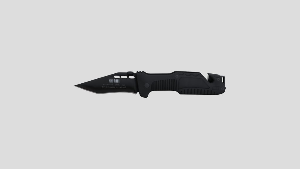 Low-poly-knife