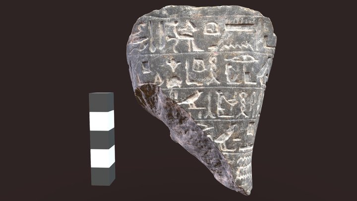 Shabti of Padiamenope, inv. AS-2024-3007-2 3D Model