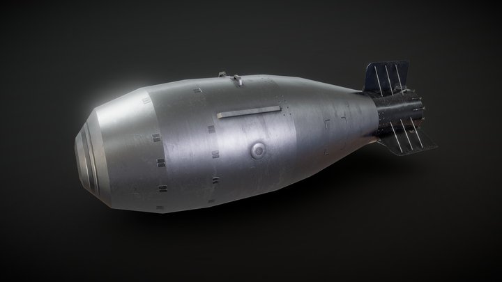 Tsar Bomb 3D Model