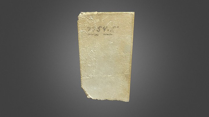 Evaporite Core Gray 1-31, Section 7745.5 – Modello 3D gratuito STL