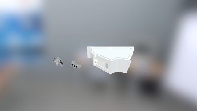 Bancada News Room 3D Model