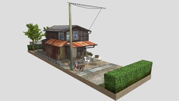DAE Rowhomes - Tokyo 3D Model