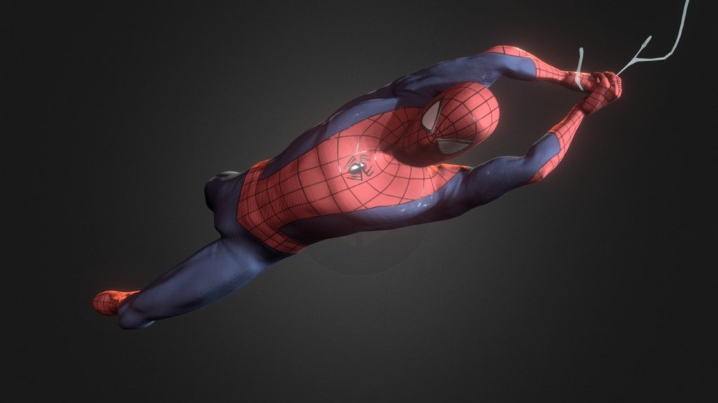 Spider Man 3d Model By Lulisluc Lulisluc 1125860 Sketchfab