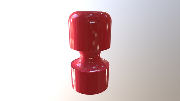 Red Billet 3D Model