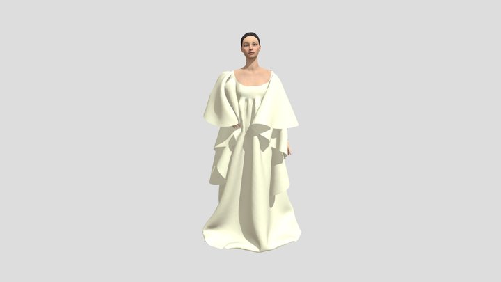 ХТ Костюм Герасимова Арина "Lucrezia Borgia" 3D Model