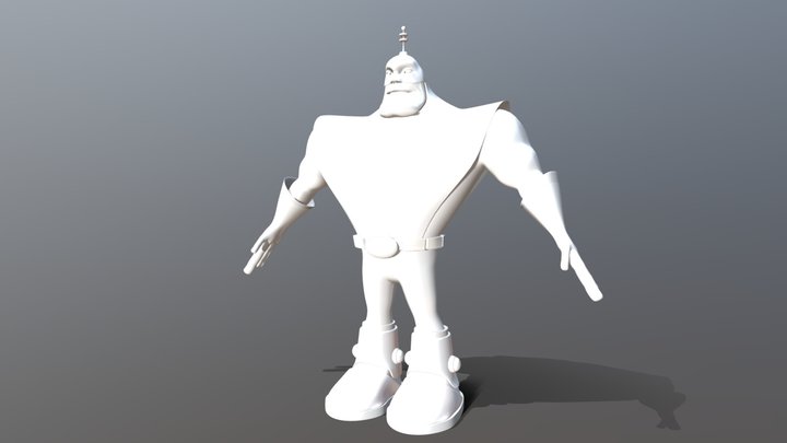 CAPTAIN QWARK 3D Model