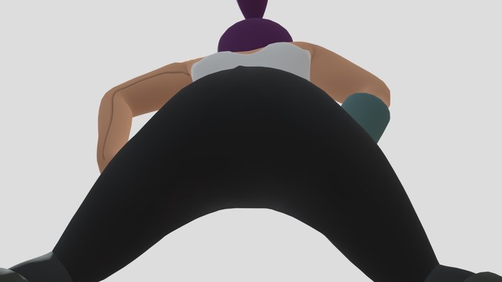 Leela Twerking 3D Model