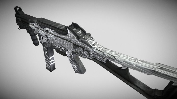 UMP - 45 | Servitor 3D Model