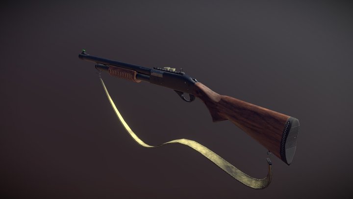 Mossberg 500 3D Model