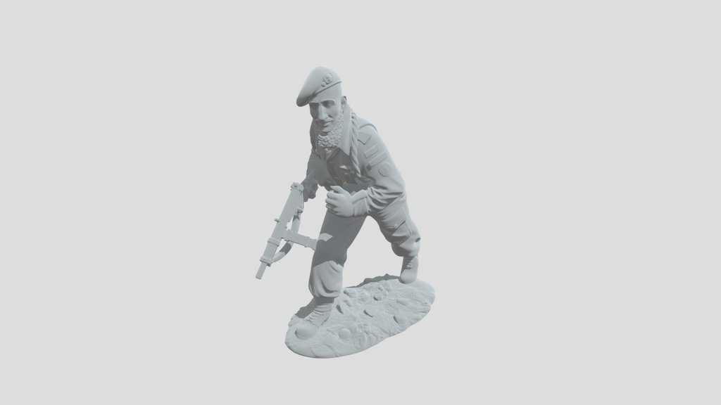 Advancing Royal Marine