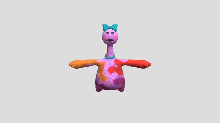 dolly_the_doughgirl__poppy_playtime_chapter_4 3D Model