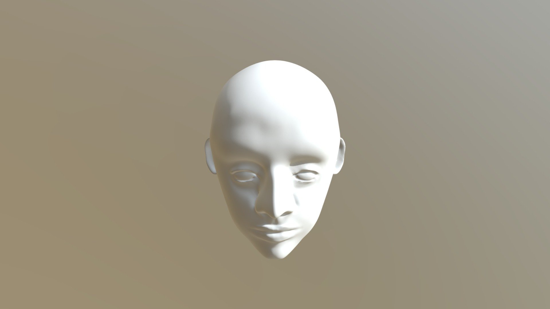 Live model head neutral