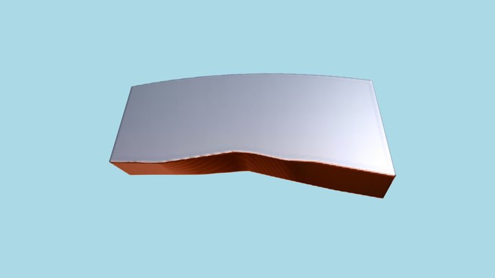 Corroded Tube 3D Model
