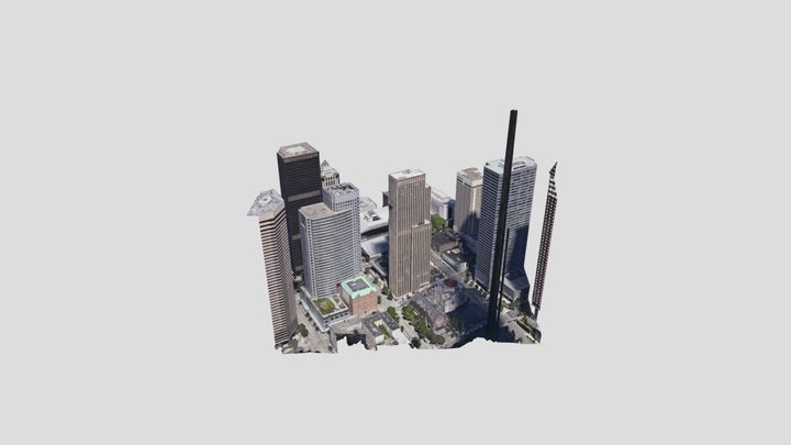 Seattle City 3D Model