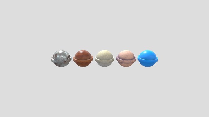 Spheres 3D Model