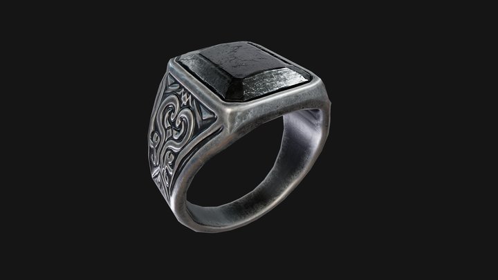 Signet-ring 3D models - Sketchfab