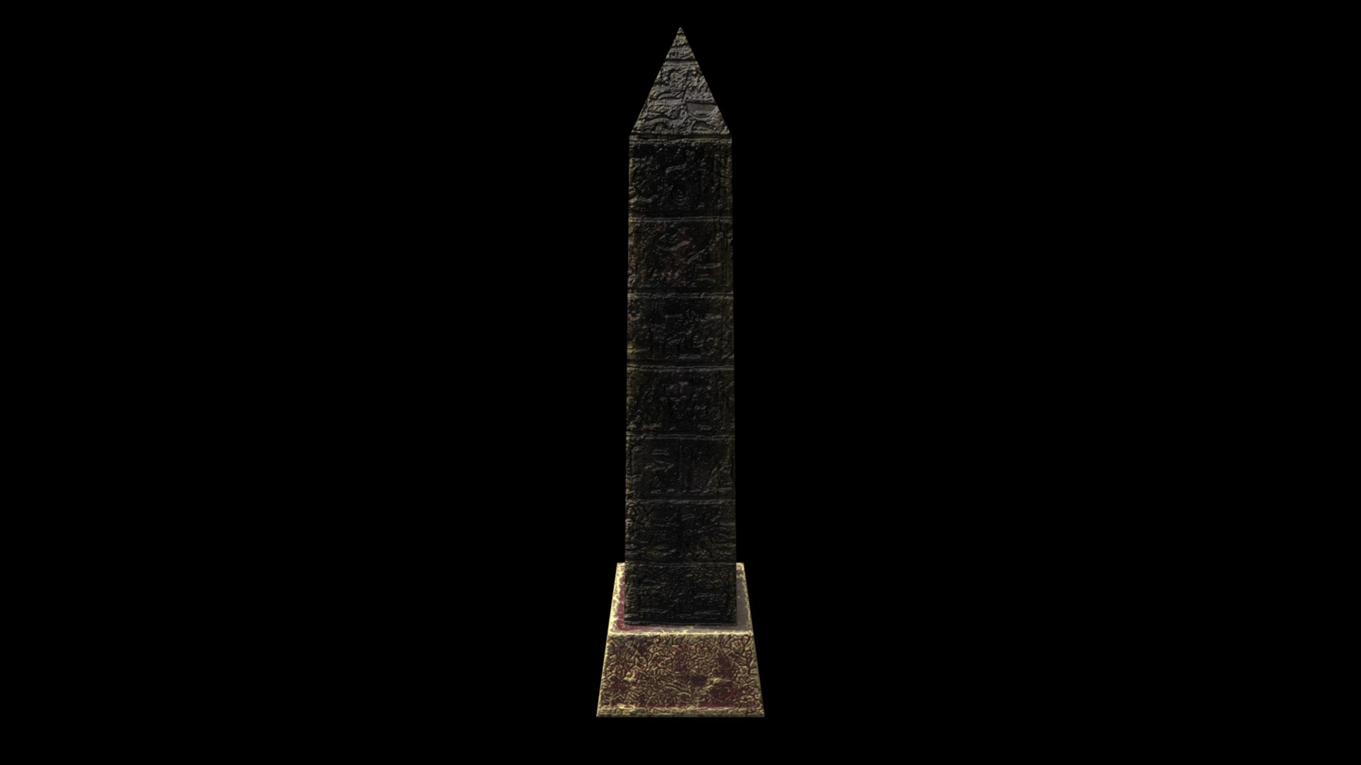 Obelisk Lowpoly 001 - 3D Model By Screamingtoast [112958f] - Sketchfab