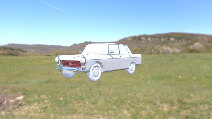 peugeot-404 3D Model