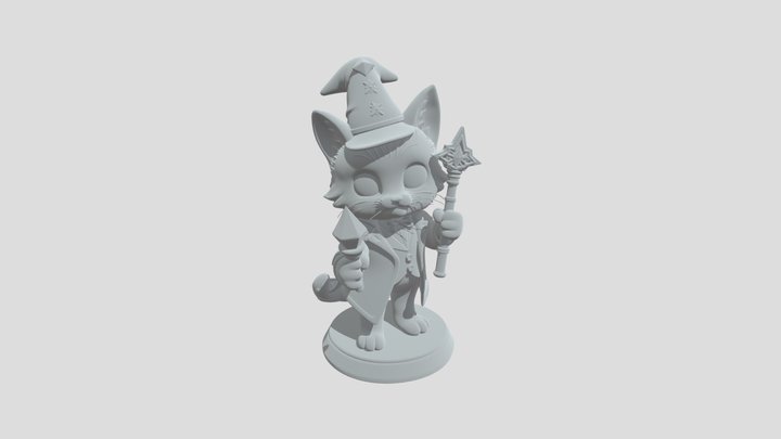 Tuxedo magic D&D 3D Model