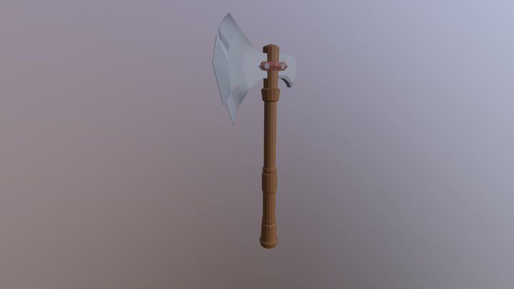 simple_Axe 3D Model