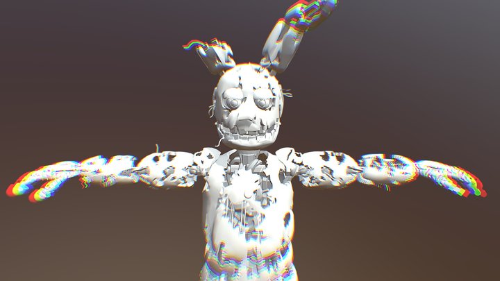 SpringTrap - FNaF 3D Model