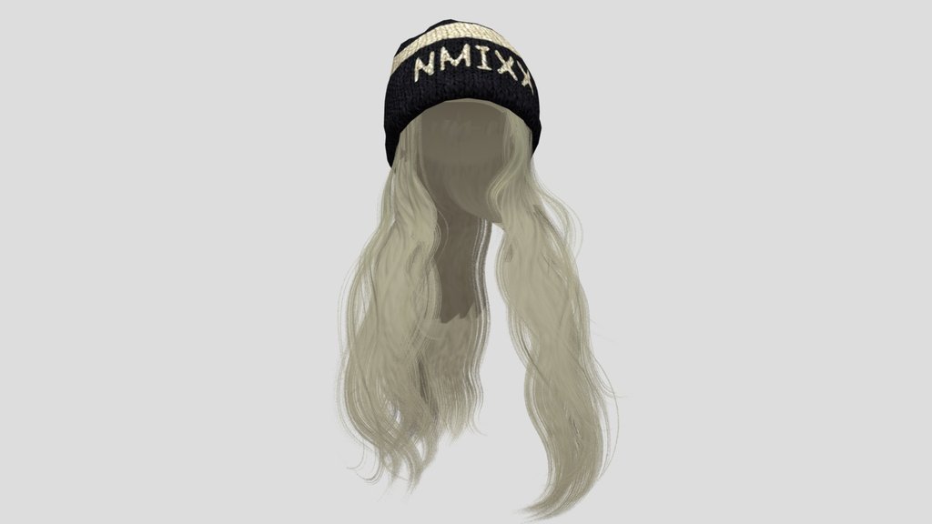 Zepeto NMIXX Hair (With Bones)