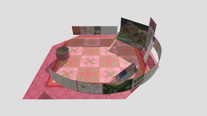 INDA_Year2_Archdes_Pratana_Nymph_TextureModel 3D Model