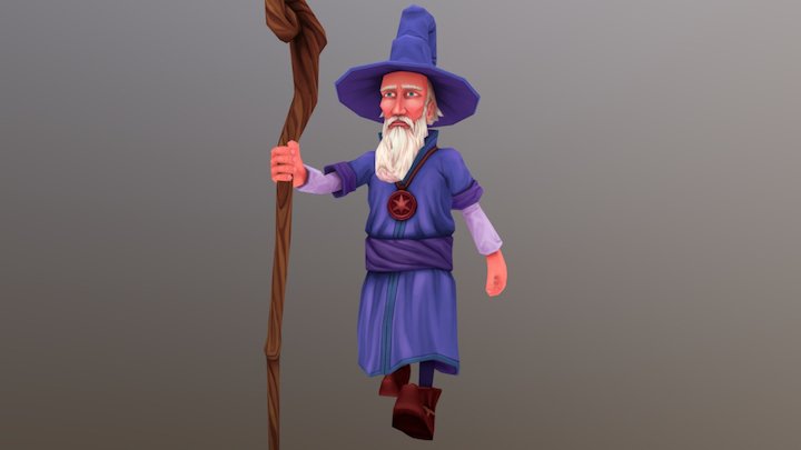 Wizard 3D Model