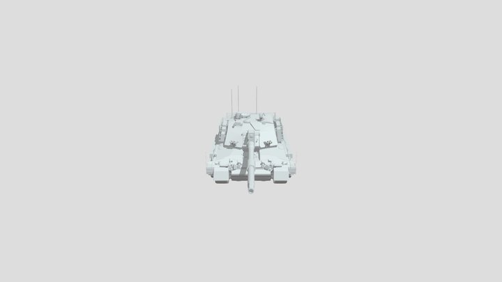 Challenger 2 3D Model