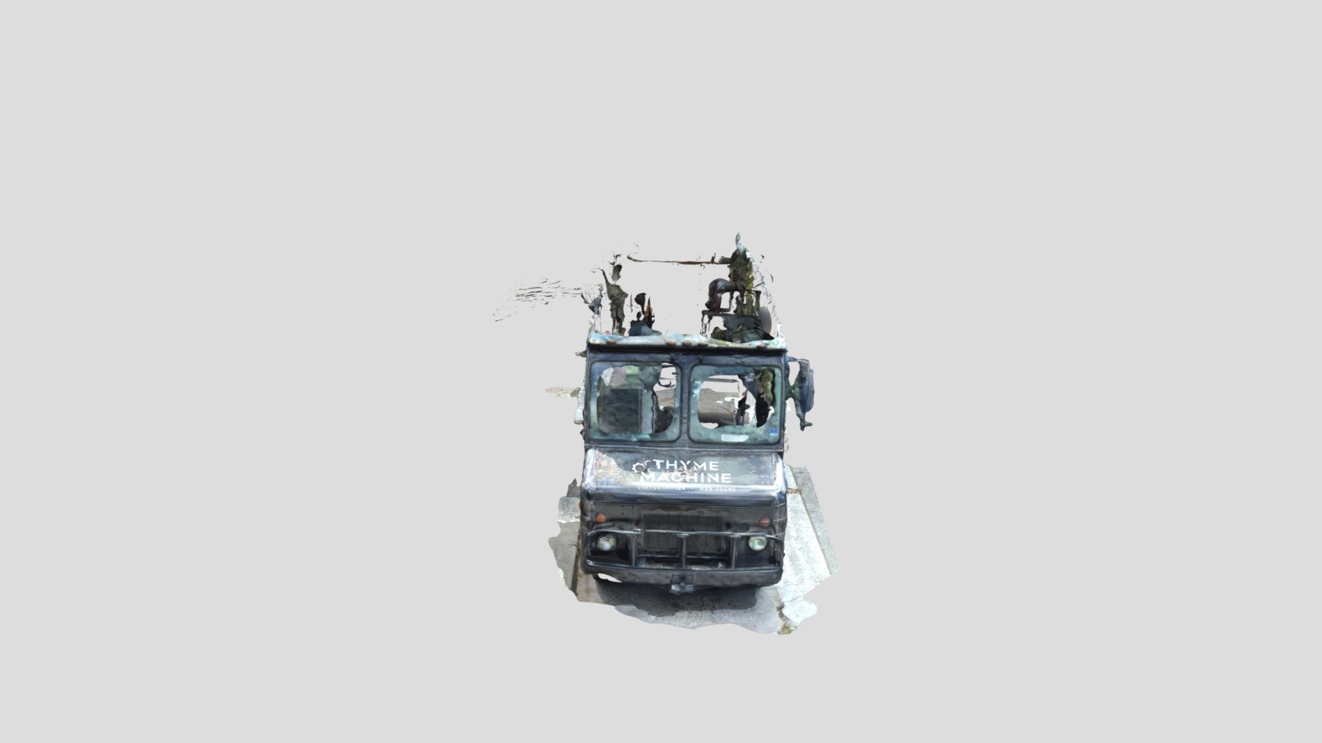Thyme Machine Cafe 3D model by Akiki [112c746] Sketchfab