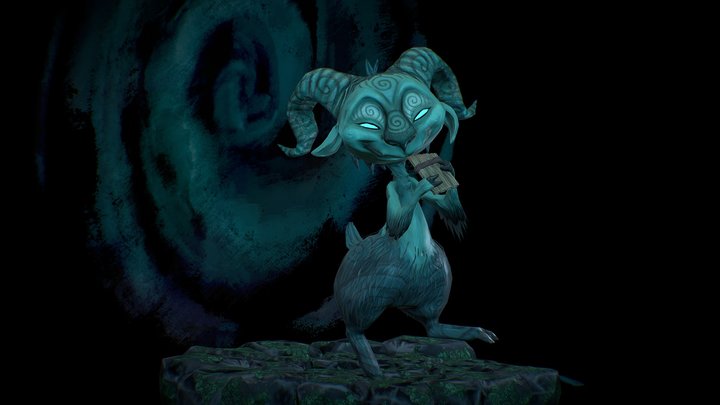 Cute Pan's Labyrinth 3D Model