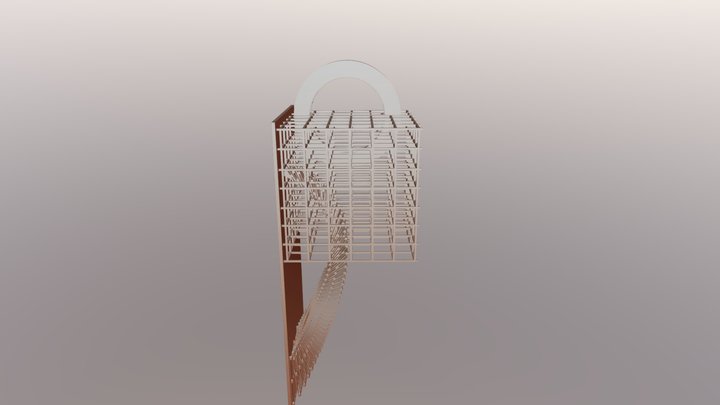 Designer installation. Saint Petersburg 3D Model