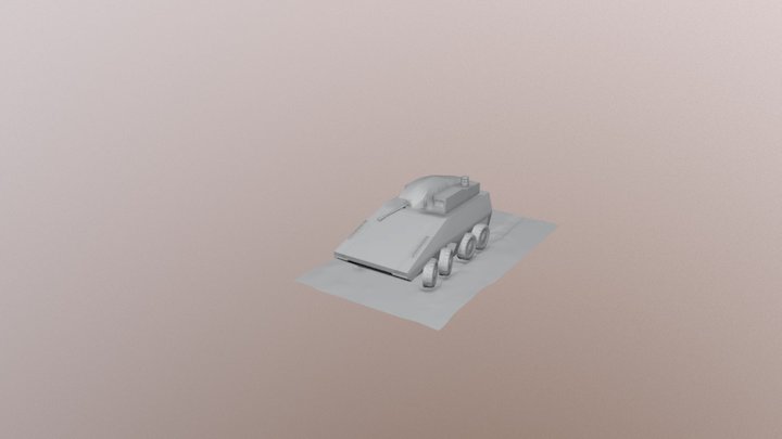 uni_lowPolyAPC 3D Model